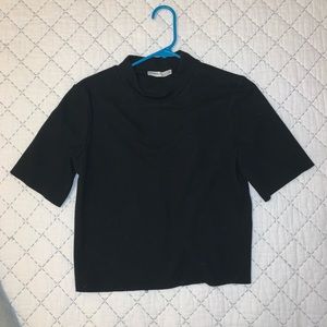 Black Mock Turtleneck